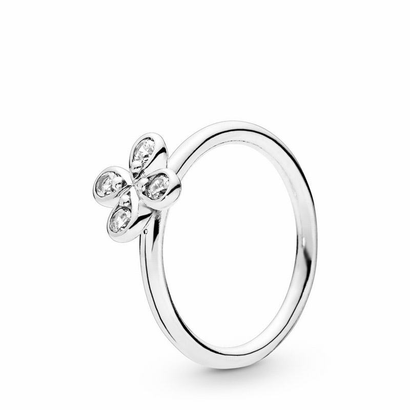 Anillos Apilables Pandora Four-petal Flower Argint (P92flcv3)